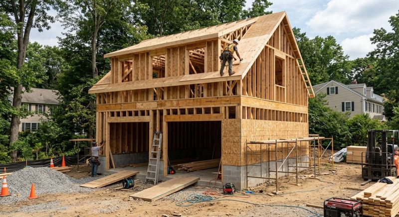 Garage Addition Installation in Katy, TX