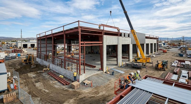 Warehouse Garage Construction in Summerville, SC