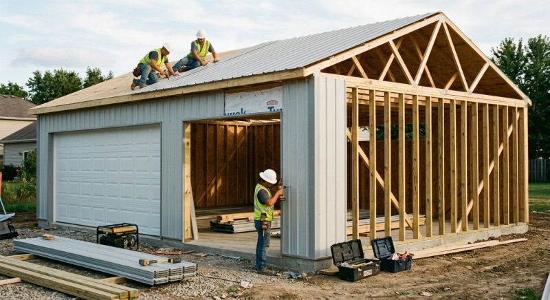 Attached Garage Construction in Charleston, SC