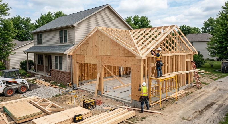 Detached Garage Construction in Charleston, SC