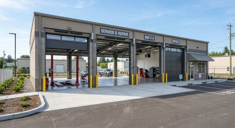 Warehouse Garage Construction in Houston, TX